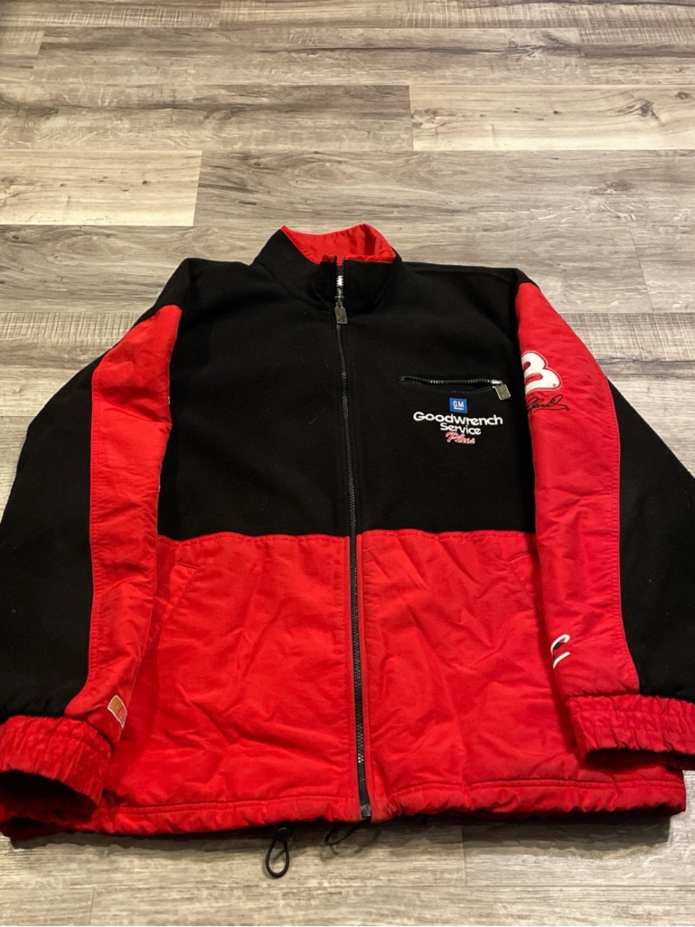 Chase Authentics Black Jacket with Red Accent